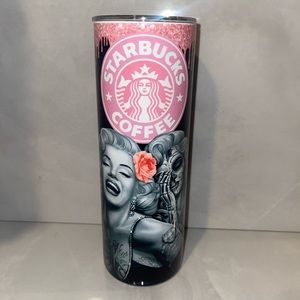 Marilyn Monroe Starbucks Tumbler